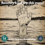 cocaine anonymous online recovery area meme